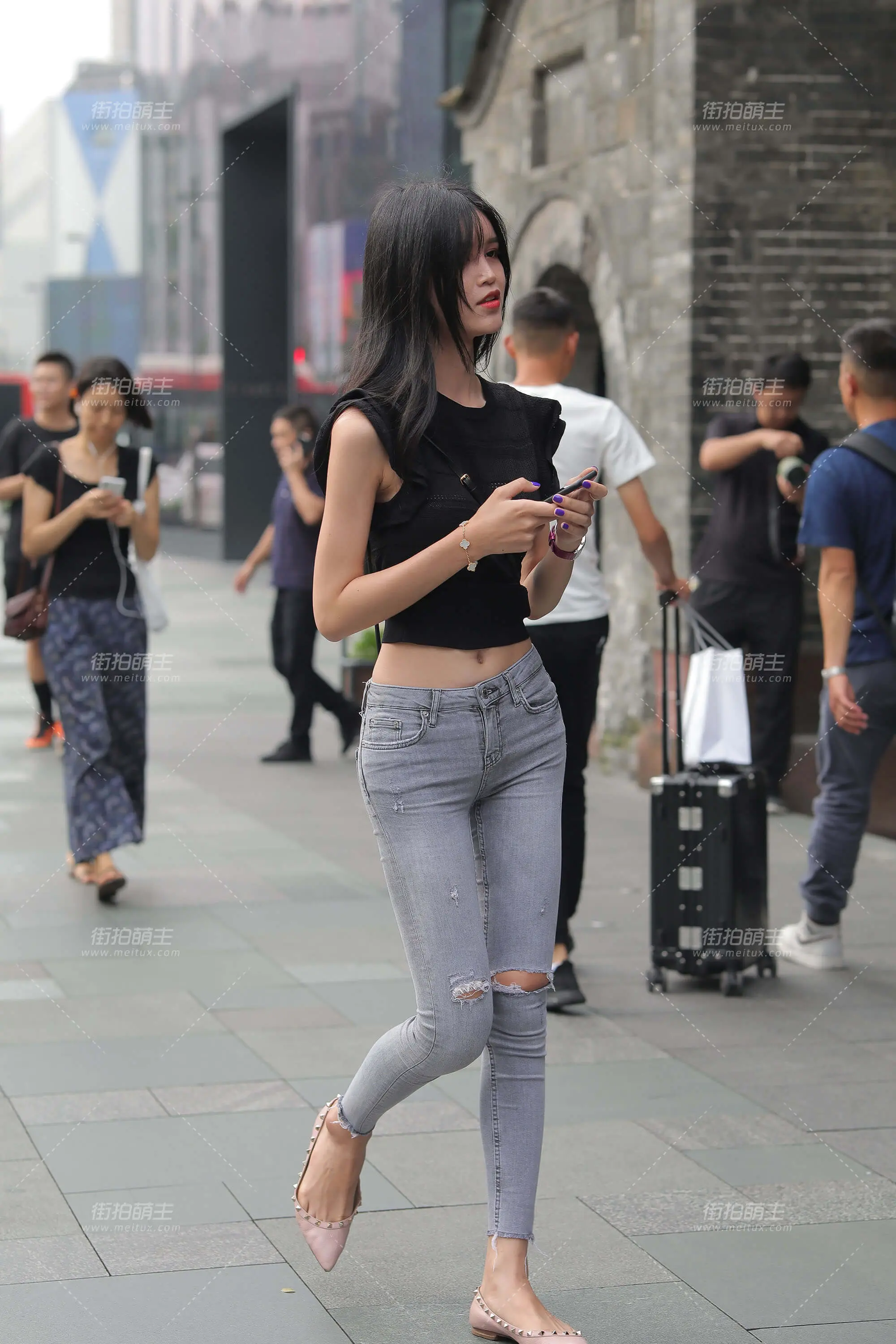 190916-41 瘦是瘦 但有跨 [41P-350MB]