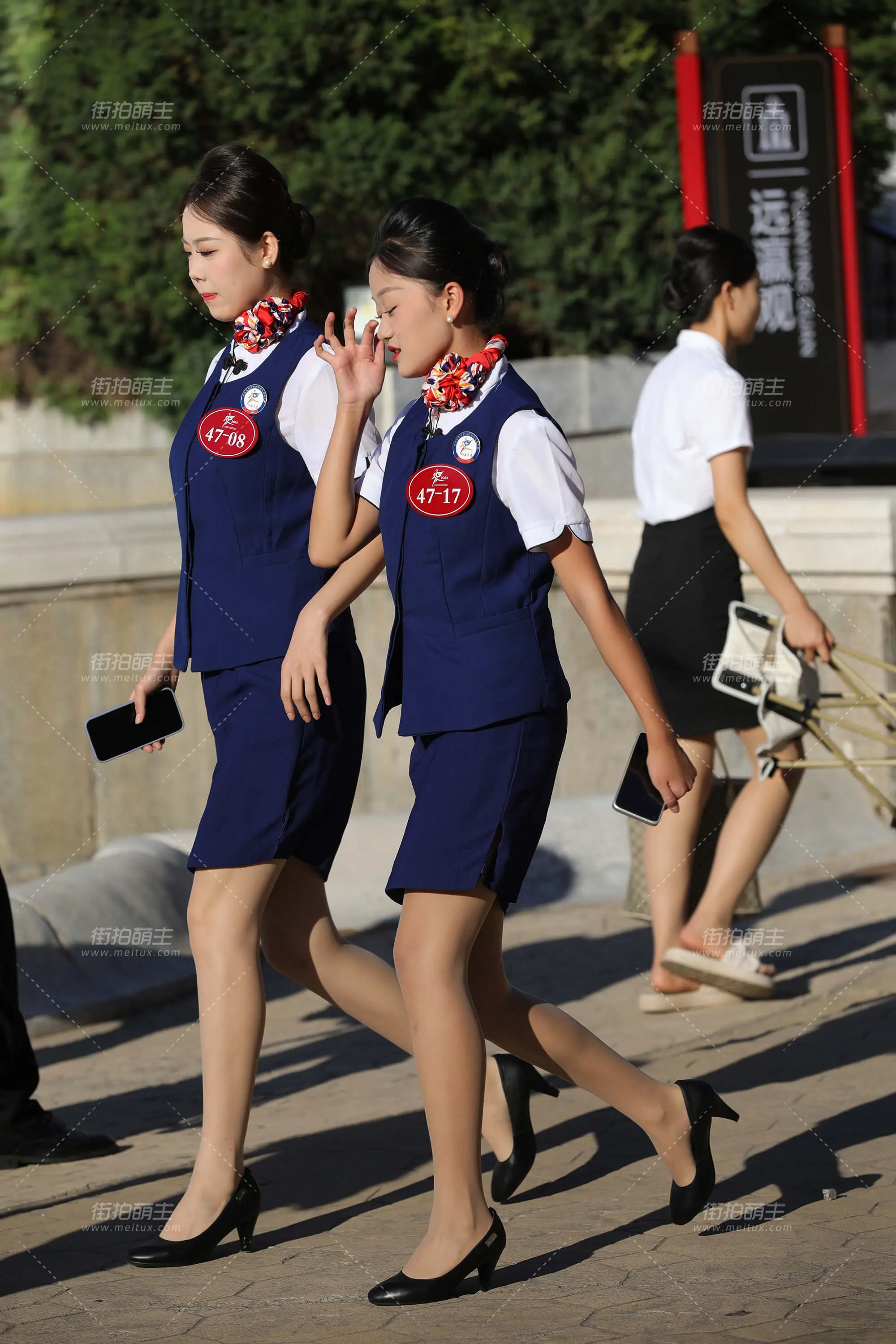 空乘专业大学生肉丝美腿高跟面试空姐 [41P-307MB]